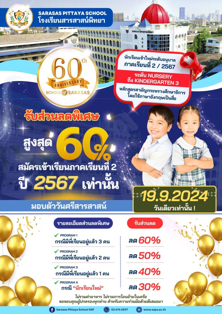 รับส่วนลดพิเศษ